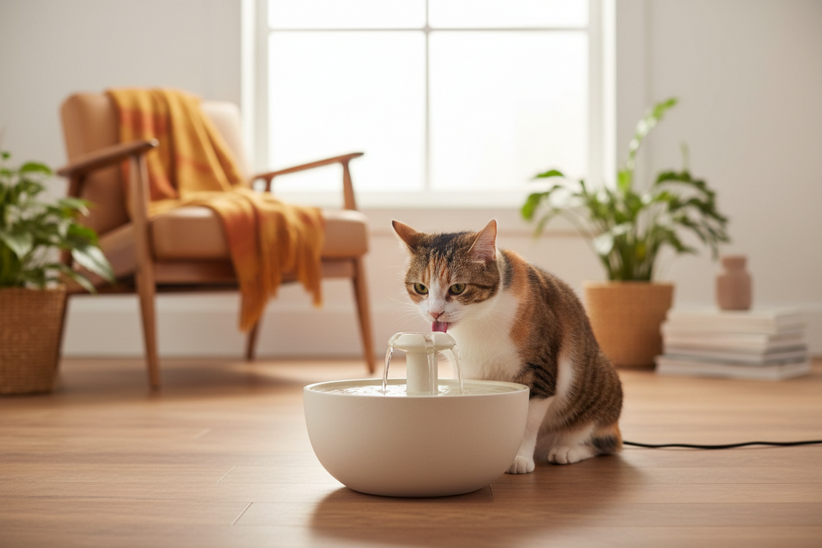 The Hydration Habit: Why Whisker-Friendly Fountains Prevent Feline Dehydration and Kidney Issues