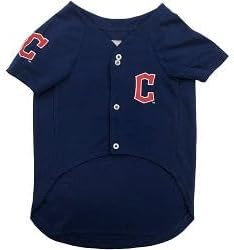 Official MLB Cleveland Guardians Pet Jersey for Dogs & Cats, Size X-Small - Stylish Baseball Jersey for Your Furry Fan- Show Off Team Spirit with The Perfect Fan Apparel Gear for Pet, Dog & Cat