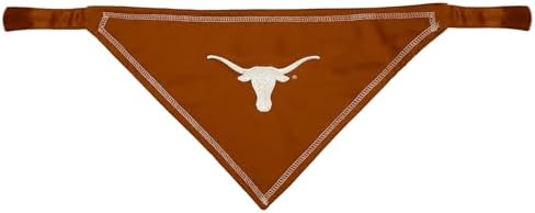 Pets First NCAA Texas Longhorns Tie Bandana, Large/x-Large. Dog Bandana Scarf Bib for Pet Cat Dog. The Ultimate Game-Day, Party Bandana (TX-3550-L-XL)
