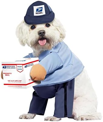 USPS Mail Carrier Dog Costume X-Small