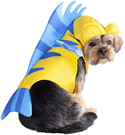 Rubies at Party City Disney Little Mermaid: Flounder Pet Costume for for Dogs or Cats, Small