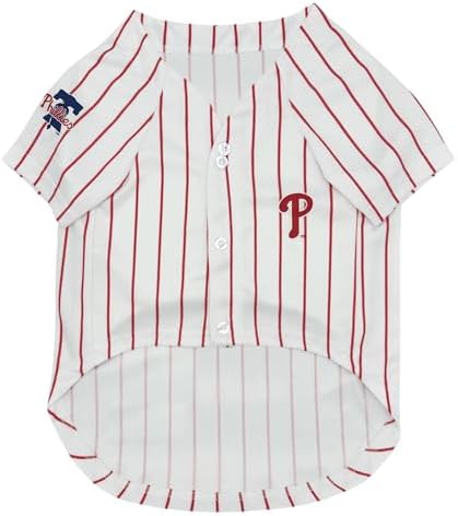 Pets First MLBPA Kyle Schwarber Player Jersey #12 Pet Jersey - MLB Philadelphia Phillies Mesh Players, Size X-Large