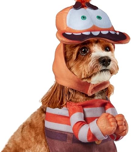 Rubies Disney Inside Out: Anxiety Pet Costume for for Dogs or Cats, Small