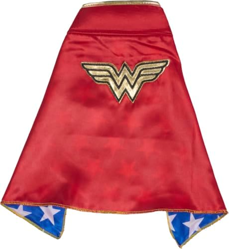 DC Comics: Wonder Woman Pet Costume for For Dogs or Cats by Rubies, Large