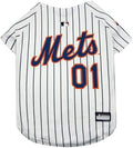 Official MLB New York Mets Pet Jersey for Dogs & Cats, Size Large - Stylish Baseball Jersey for Your Furry Fan- Show Off Team Spirit with The Perfect Fan Apparel Gear for Pet, Dog & Cat