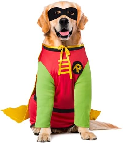 Rubies Teen Titans: Robin Pet Costume for Dogs or Cats, 3X