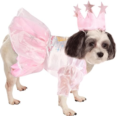 The Wizard of Oz: Glinda Pet Costume for for Dogs or Cats by Rubies, XL