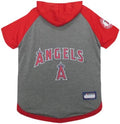Pets First MLB Hoodie for Dogs & Cats - La Angels Dog Hooded T-Shirt, X-Small. - MLB Team Color Hoody (LAA-4044-XS)