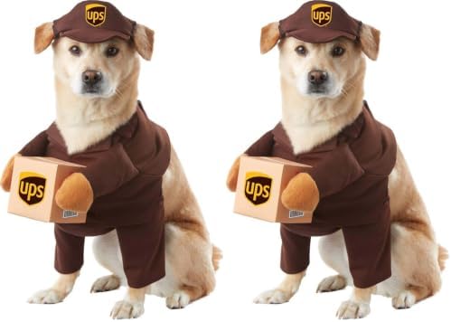 UPS Dog Costume X-Small (Pack of 2)
