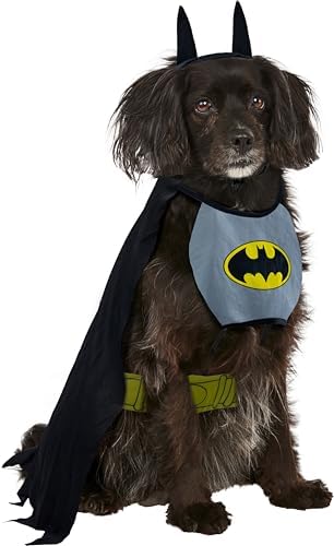 Rubies DC Comics Superheroes: Batman Pet Costume for Dogs or Cats, XL