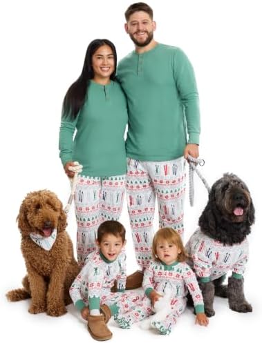 Pet Passion Rocky – The Orginal Lightweight Hooded Tee 100% Organic Cotton Dog Hoodie Pet Coat Sweater for Small, Medium, Large Dogs, Fair Isle Ski, Small
