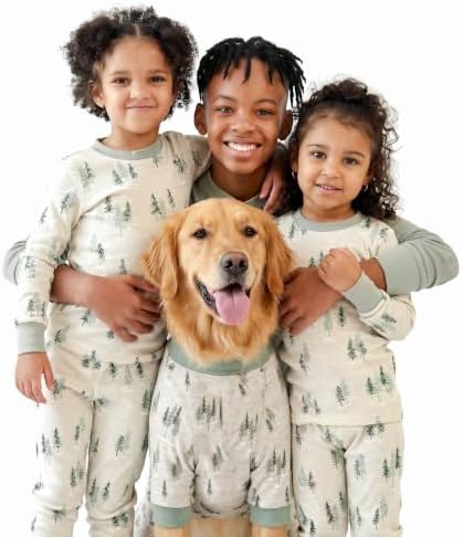 Pet Passion Rocky – The Orginal Lightweight Hooded Tee 100% Organic Cotton Dog Hoodie Pet Coat Sweater for Small, Medium, Large Dogs, Winters Pine, Small