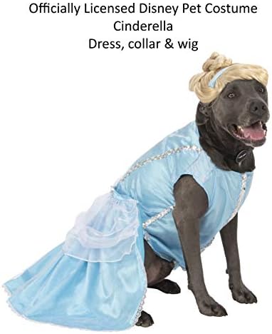 Rubies Disney Princesses: Cinderella Pet Costume for for Dogs or Cats, XXXL