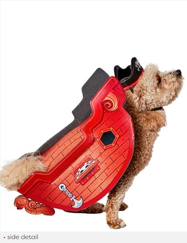 Rubies Pirate Ship Pet Costume for Dogs or Cats, L/XL