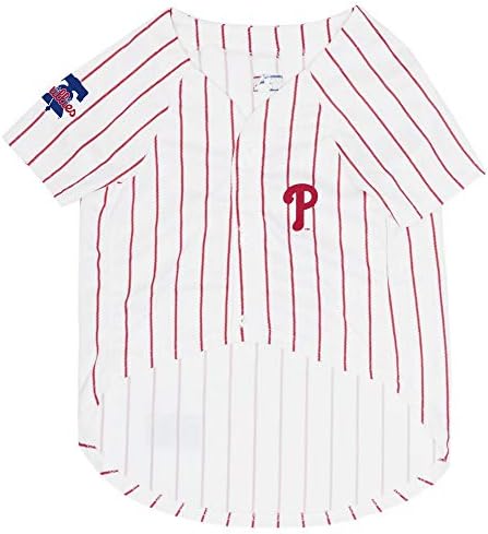 MLBPA - Bryce Aron Max Harper #3 Pet Jersey - MLB Philadelphia Phillies Mesh, Large