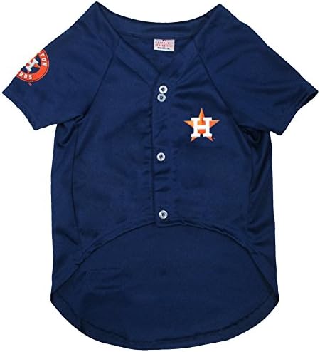 MLBPA Dog Jersey - Jose Altuve #27 Pet Jersey - MLB Houston Astros Mesh Jersey, Large