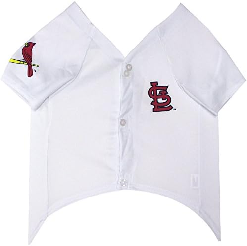 Official MLB St. Louis Cardinals Pet Jersey for Dogs & Cats, Size Large - Stylish Baseball Jersey for Your Furry Fan- Show Off Team Spirit with The Perfect Fan Apparel Gear for Pet, Dog & Cat