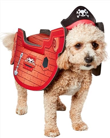 Rubies Pirate Ship Pet Costume for Dogs or Cats, L/XL