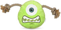 Disney for Pets Pixar Monsters Inc Mike Rope Head Dog Toy, 9 Inch