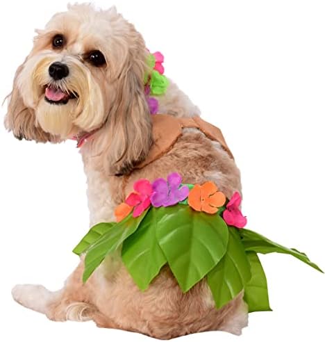 Rubies Hula Girl Pet Costume for Dogs or Cats, Small