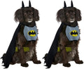 Rubie's Adult Classic Batman Pet Costume, Black/Gray, S Neck 12 Girth 17 Back 11 US (Pack of 2)