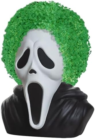 Chia Pet Ghost Face Terracotta Planter with Seed Pack