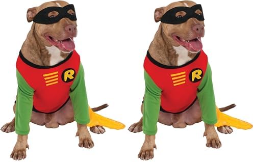 Rubie's Costume - Costume, Multicolor, S Neck 12 Girth 17 Back 11 US (Pack of 2)