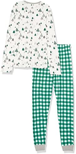 HonestBaby Family Matching Holiday Pajamas 100% Organic Cotton for Men, Women, Kids, Toddlers, Baby Boys, Girls, Unisex, Pets