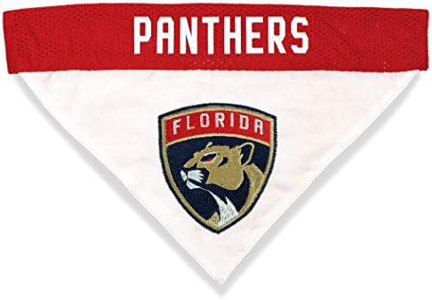 NHL FLORIDA PANTHERS BANDANA for DOGS & CATS, Small/Medium. - Cute & Stylish Bandana! The Perfect HOCKEY FAN Scarf Bandana, great for Birthdays or any Party!