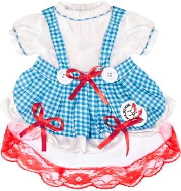 The Wizard of Oz: Dorothy Pet Costume for for Dogs or Cats by Rubies, Small