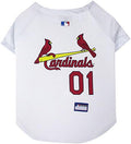 Official MLB St. Louis Cardinals Pet Jersey for Dogs & Cats, Size Medium - Stylish Baseball Jersey for Your Furry Fan- Show Off Team Spirit with The Perfect Fan Apparel Gear for Pet, Dog & Cat
