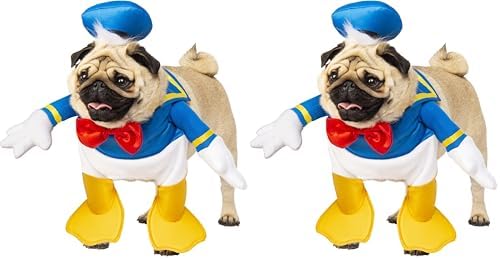 Rubie's Disney: Mickey & Friends Pet Costume, Donald Duck, Small (200165_S) (Pack of 2)