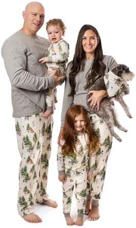 Burt's Bees Baby Matching Family Jammies, Organic Cotton, Holiday Pajamas