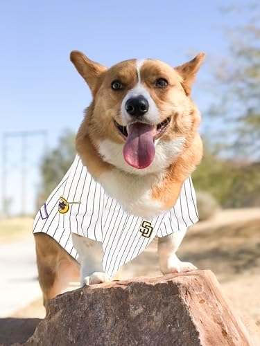 Official MLB San Diego Padres Pet Jersey for Dogs & Cats, Size X-Large - Stylish Baseball Jersey for Your Furry Fan- Show Off Team Spirit with The Perfect Fan Apparel Gear for Pet, Dog & Cat