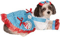 The Wizard of Oz: Dorothy Pet Costume for for Dogs or Cats by Rubies, Small