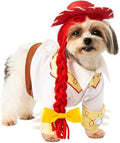 Toy Story: Jessie Pet Costume for For Dogs or Cats by Rubies, Small