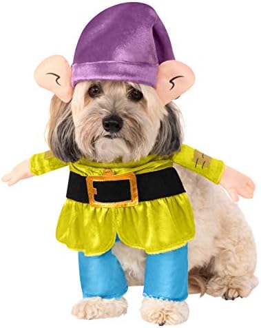 Rubies Disney Snow White and the Seven Dwarves: Dopey Pet Costume for for Dogs or Cats, Medium