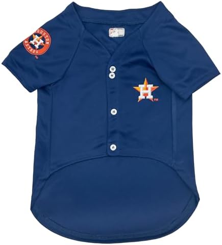 MLBPA - Jeremy Peña, Jeremy Joan Peña #3 Pet Jersey - MLB Houston Astros Mesh Players, Large