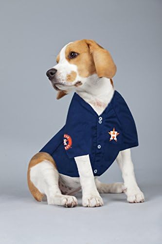 MLBPA Dog Jersey - Jose Altuve #27 Pet Jersey - MLB Houston Astros Mesh Jersey, X-Small