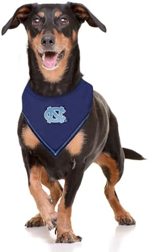 Pets First NCAA North Carolina Tar Heels Tie Bandana, Small/Medium. Dog Bandana Scarf Bib for Pet Cat & Dog. The Ultimate Game-Day Party Bandana