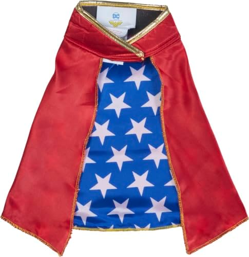 DC Comics: Wonder Woman Pet Costume for For Dogs or Cats by Rubies, Medium