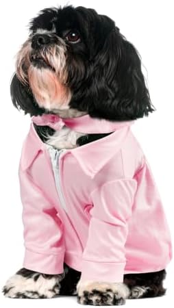 Rubies at Party City Grease: Pink Ladies Pet Costume for For Dogs or Cats by Rubies, XS
