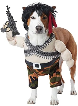 Calico, Action Hero Dog Costume Large