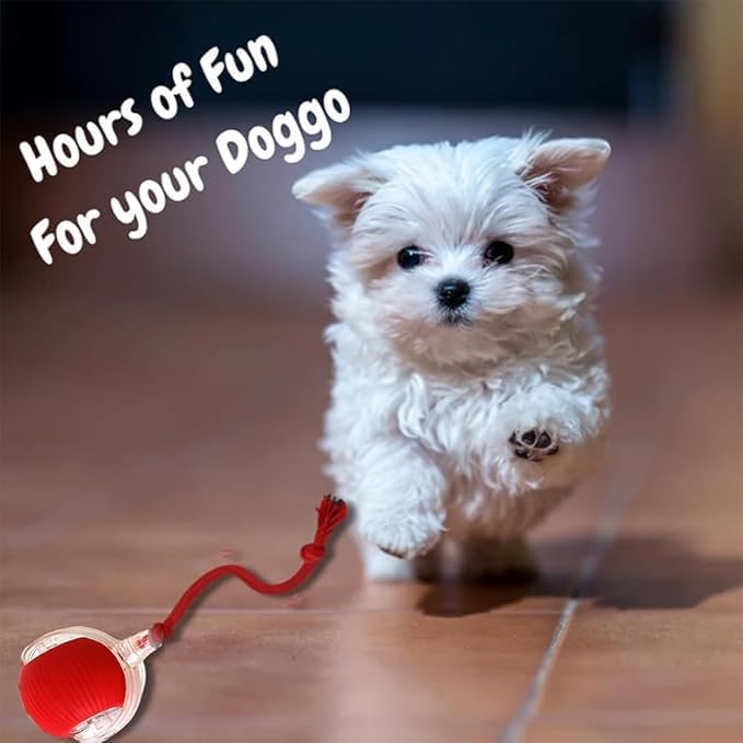 Valentines Day Gifts 2025 New Electric Dog Ball Toy, 360° Smart Automatic - Image 2