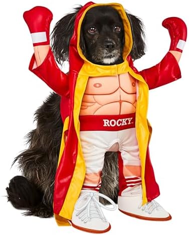 Rocky: Rocky Balboa Pet Costume for For Dogs or Cats by Rubies, Large