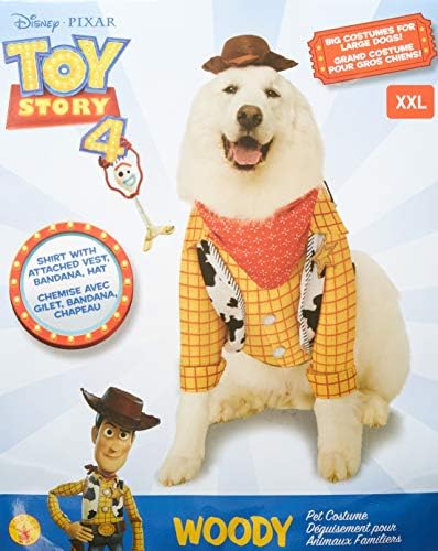 Rubies Toy Story: Woody Pet Costume for for Dogs or Cats, XXL