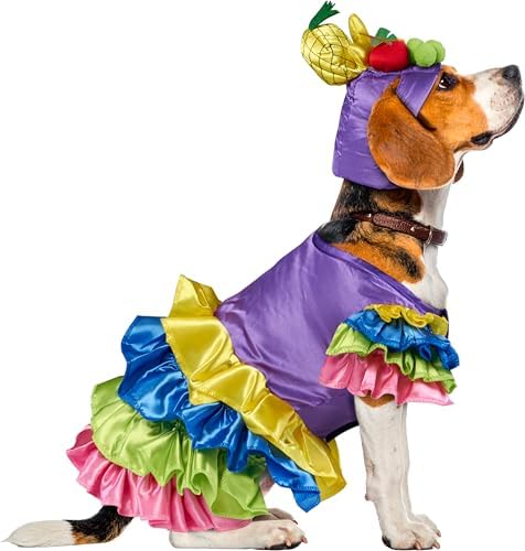 Rubies Brazilian Bombshell Pet Costume for Dogs or Cats, Small