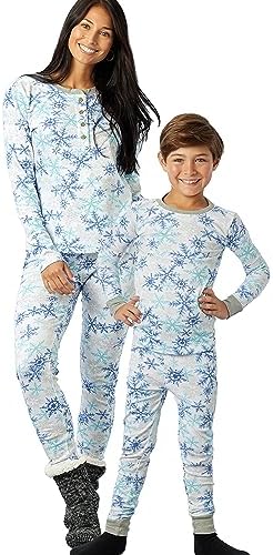 HonestBaby Family Matching Holiday Pajamas 100% Organic Cotton for Men, Women, Kids, Toddlers, Baby Boys, Girls, Unisex, Pets