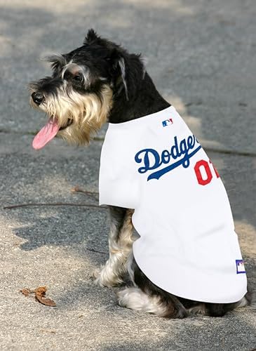 Official MLB Los Angeles Dodgers Pet Jersey for Dogs & Cats, Size 3X-Large - Stylish Baseball Jersey for Your Furry Fan- Show Off Team Spirit with The Perfect Fan Apparel Gear for Pet, Dog & Cat