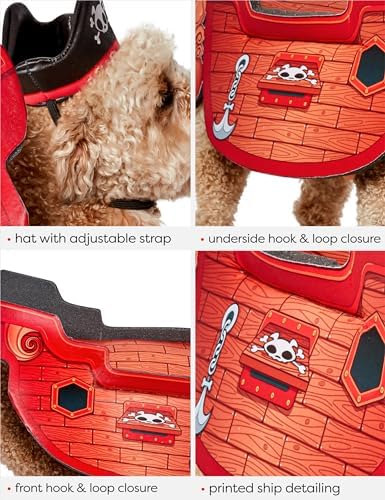 Rubies Pirate Ship Pet Costume for Dogs or Cats, L/XL